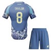 Conjunto (Camiseta+Pantalón Corto) Ajax Kenneth Taylor 8 Segunda Equipación 2024-25 - Niño